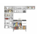COZINHA AÇO LUCI 5 VIDRO ITATIAIA