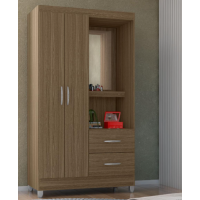 ROUPEIRO CORDOBA 2PORTAS 2GAVETAS POQUEMA