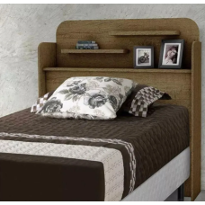 CABECEIRA BOX SOLT FLOR CASTANHO GA