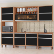 COZINHA MAITE AMENDOA PRETO TUBOARTE