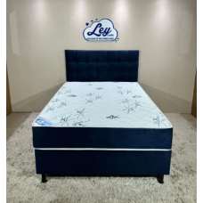 COLCHAO CASAL ISO OURO LUXO PRETO 25CM LEY 