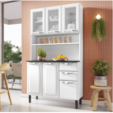 COZINHA AÇO PRATIKA 105 6PT2G3V ITATIAIA KIT