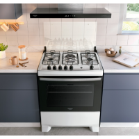 FOGAO 5Q GAS SUPREME TC BRANCO 25 DAKO