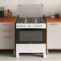 FOGAO STAR NEW 6Q BRANCO ITATIAIA 